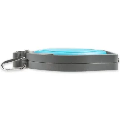 Loving Pets Travel Double Diner Dog Bowl Blue Medium