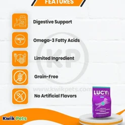 Lucy Pet Products Formula for Life L.I.D. Dry Dog Food Chicken Brown Rice & Pumpkin 4.5-lb