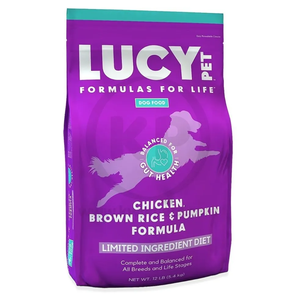 Lucy Pet Products Formula for Life L.I.D. Dry Dog Food Chicken Brown Rice & Pumpkin 4.5-lb