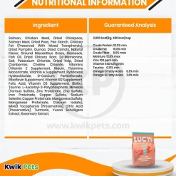 Lucy Pet Products Formulas for Life Dry Cat Food Salmon Pumpkin & Quinoa 4-lb