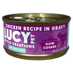 Lucy Pet Products Kettle Creations Wet Cat Food Chicken 2.47-oz