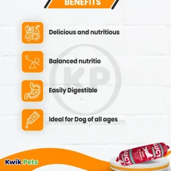 Lucy Pet Products Original Recipe Dog Food Roll Beef Formula 1-lb