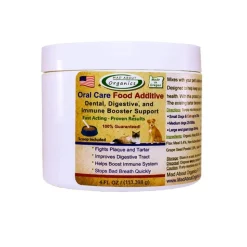 Mad About Organics Oral Care Food Additive for Dogs & Cats 4-oz