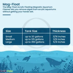 Mag-Float Floating Aquarium Acrylic Cleaner Large
