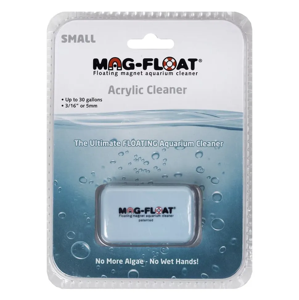 Mag-Float Floating Magnet Acrylic Aquarium Cleaner Small