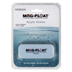 Mag-Float Floating Magnet Acrylic Aquarium Cleaner Medium