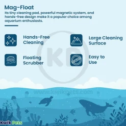 Mag-Float Floating Magnet Glass Aquarium Cleaner Nano