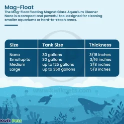 Mag-Float Floating Magnet Glass Aquarium Cleaner Nano