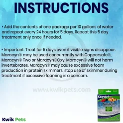 Mardel Maracyn Antibacterial Medication 24 Count 0.021-oz