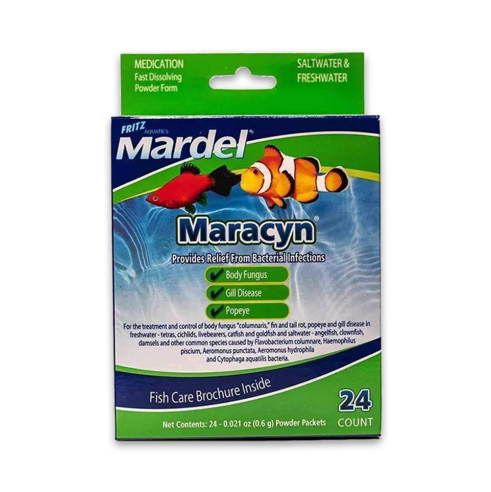 Mardel Maracyn Antibacterial Medication 24 Count 0.021-oz