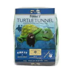 Marshall Pet Products Ferret Turtle Tunnel Toy Green One Size