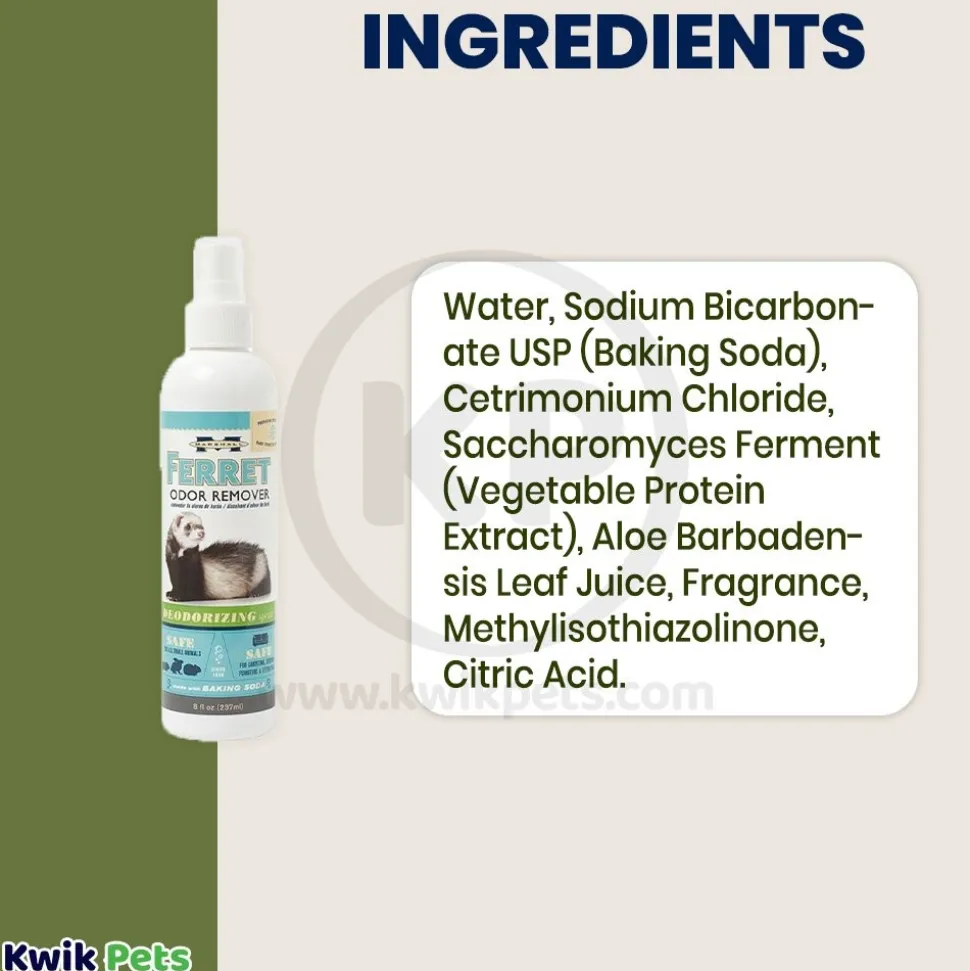 Marshall Pet Products Ferret & Small Animal Odor Remover 8-oz