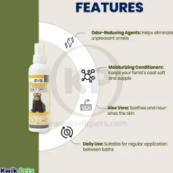 Marshall Pet Products Ferret Daily Spritz Baby Fresh Scent Odor Control Spray 8-oz
