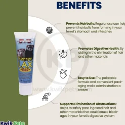 Marshall Pet Products Ferret Lax Hairball & Obstruction Remedy 3-oz