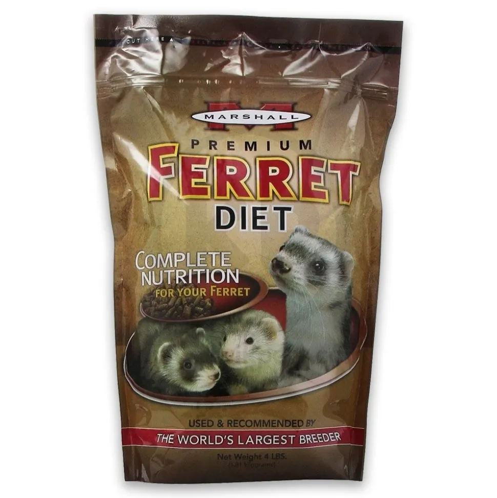 Marshall Pet Products Premium Ferret Diet Dry Food 4-lb