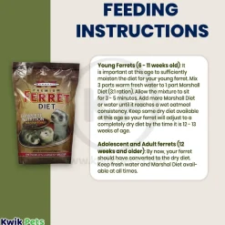 Marshall Pet Products Premium Ferret Diet Dry Food 4-lb