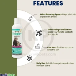 Marshall Pet Products Tear Free Ferret Shampoo with Aloe Vera 8-oz