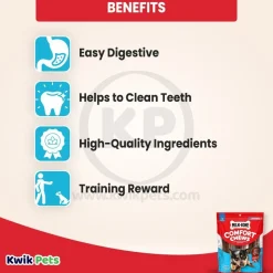 Milk-Bone Comfort Chews Beef Dog Treats 3 Count 7.4-oz