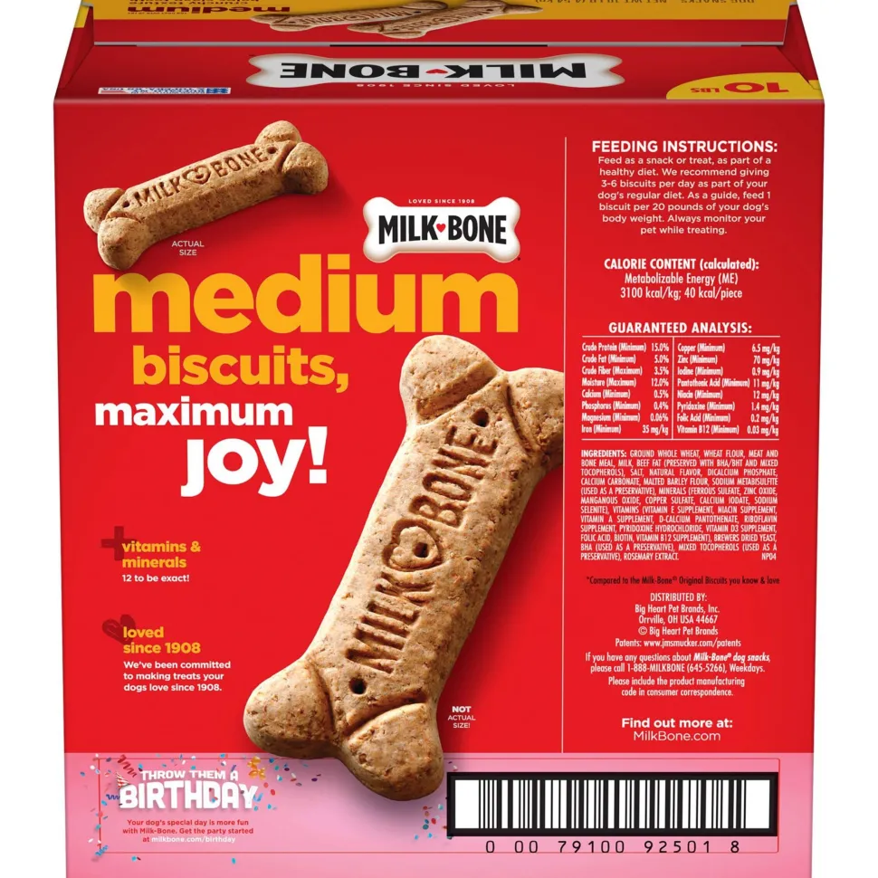 Milk-Bone Dog Biscuits Original Medium 10-lb