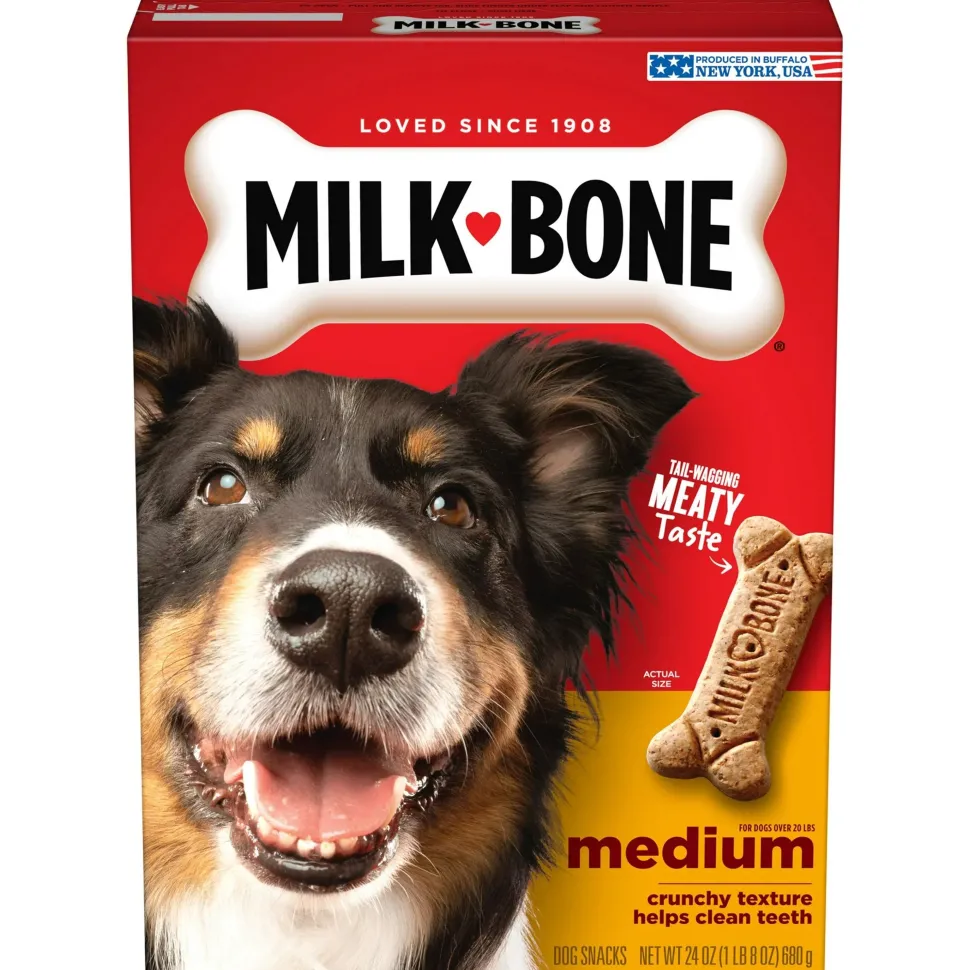 Milk-Bone Dog Biscuits Original Medium 24-oz