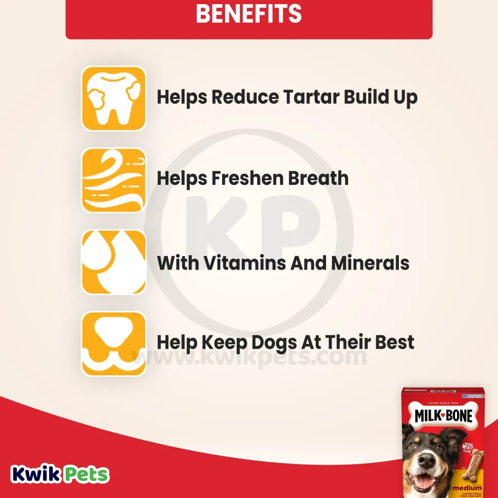 Milk-Bone Dog Biscuits Original Medium 24-oz