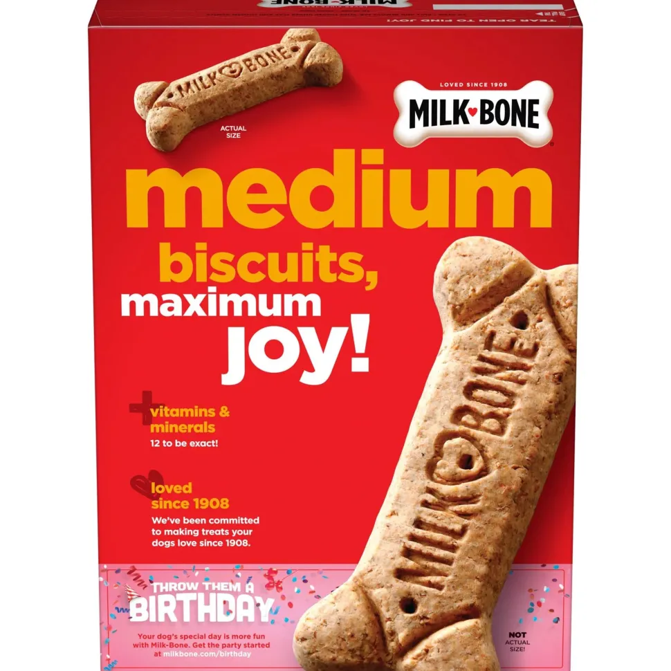 Milk-Bone Dog Biscuits Original Medium 24-oz