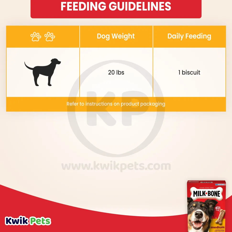 Milk-Bone Dog Biscuits Original Medium 24-oz