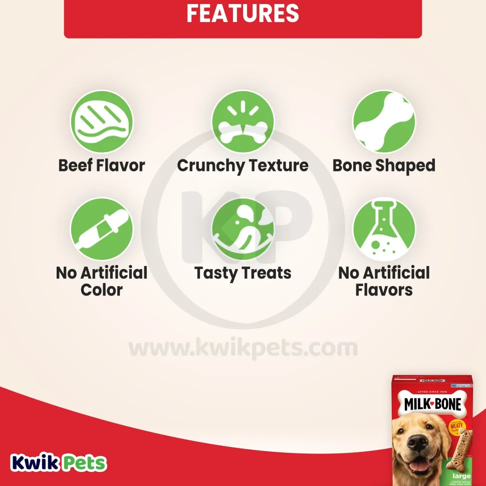 Milk-Bone Dog Biscuits Original Large 24-oz