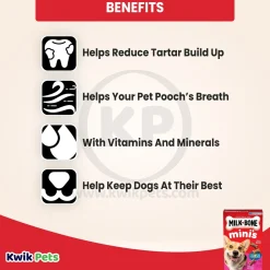 Milk-Bone Flavor Snacks Dog Treats Mini 15-oz