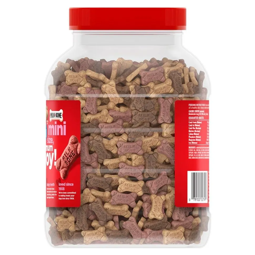 Milk-Bone Flavor Snacks Dog Treats Mini 36-oz