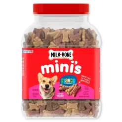 Milk-Bone Flavor Snacks Dog Treats Mini 36-oz