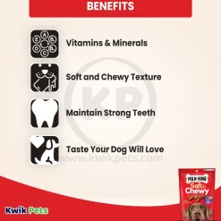 Milk-Bone Soft & Chewy Beef & Filet Mignon Dog Treats 5.6-oz