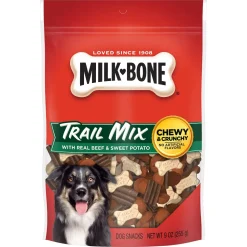 Milk-Bone Trail Mix Beef & Sweet Potato Dog Treats Mini 9-oz