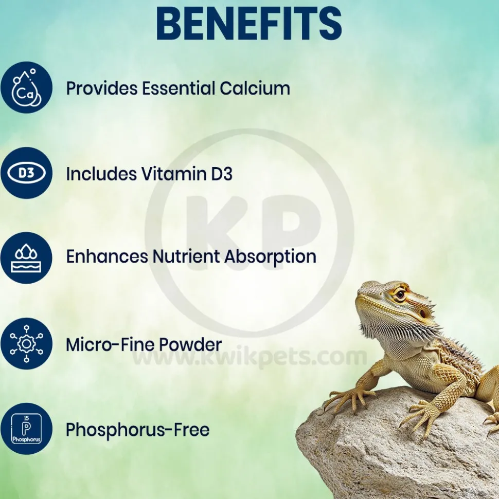 Miner-All Calcium & Mineral Supplement for Indoor Insectivorous Reptiles & Amphibians 6-oz