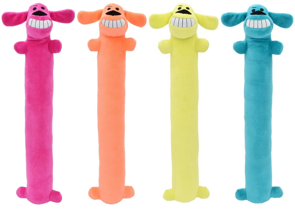 Multipet Loofa Dog Toy Assorted Jumbo 24-in