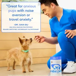 Native Pet Anxiety & Calming Chews Supplement for Dogs 30 Count