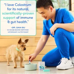 Native Pet Colostrum Immune System Powder Supplement for Dogs 2.2-oz