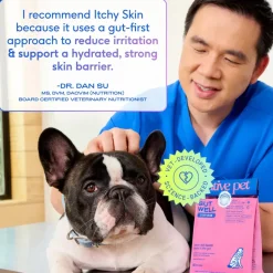 Native Pet GutWell Itchy Skin Relief Supplement for Dogs 12.7-oz