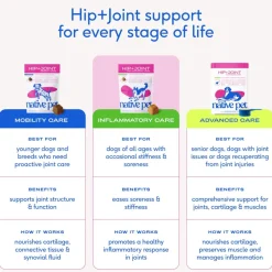 Native Pet Hip & Joint Inflammatory Care Chews Supplement for Dogs 30 Count