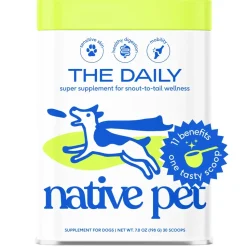 Native Pet The Daily Powder 11-in-1 Supplement for Dogs 7-oz
