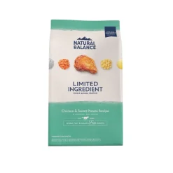 Natural Balance Limited Ingredient Grain Free Adult Dry Dog Food Chicken & Sweet Potato 4-lb