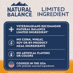 Natural Balance Pet Foods Limited Ingredient Reserve Grain Free Adult Dry Dog Food Duck & Potato 4-lb
