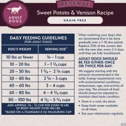Natural Balance Pet Foods Limited Ingredient Reserve Grain Free Adult Dry Dog Food Sweet Potato & Venison 22-lb
