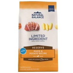 Natural Balance Pet Foods Limited Ingredient Reserve Grain Free Puppy Dry Food Duck & Potato 12-lb