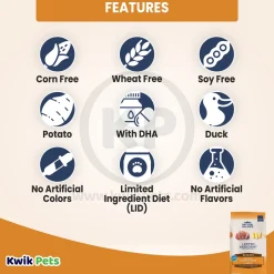Natural Balance Pet Foods Limited Ingredient Reserve Grain Free Puppy Dry Food Duck & Potato 4-lb