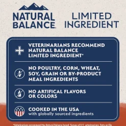 Natural Balance Pet Foods Limited Ingredient Grain Free Small Breed Dry Dog Food Salmon & Sweet Potato 4-lb