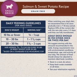 Natural Balance Pet Foods Limited Ingredient Grain Free Small Breed Dry Dog Food Salmon & Sweet Potato 4-lb
