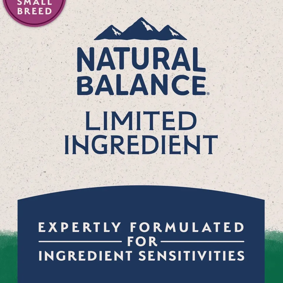 Natural Balance Pet Foods Limited Ingredient Small Breed Dry Dog Food Lamb & Brown Rice 4-lb