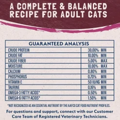 Natural Balance Pet Foods Limited Ingredient Reserve Grain Free Dry Cat Food Green Pea & Venison 8-lb