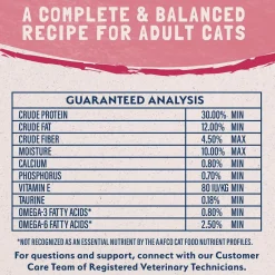 Natural Balance Pet Foods Limited Ingredient Grain Free Dry Cat Food Green Pea & Salmon 4-lb